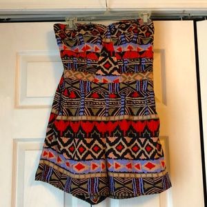 Multicolored Romper